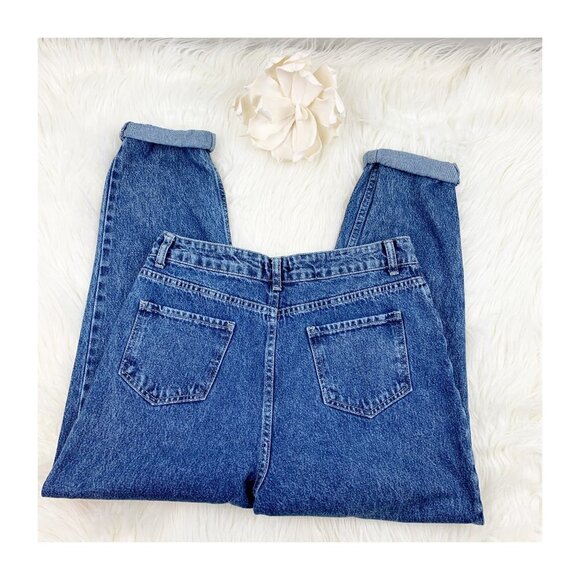 Nasty Gal Hi-Rise Mom Jeans Women's Size 14 - Picture 3 of 6